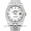 Rolex Datejust 116244 da donna con cassa da 36 mm movimento automatico in madreperla – quadrante con diamanti bianchi