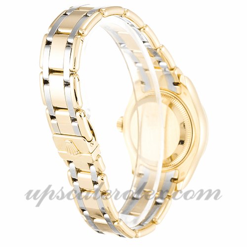 Cassa da 28 mm Rolex Pearlmaster 80318 da donna Movimento automatico quadrante rodio - Image 3