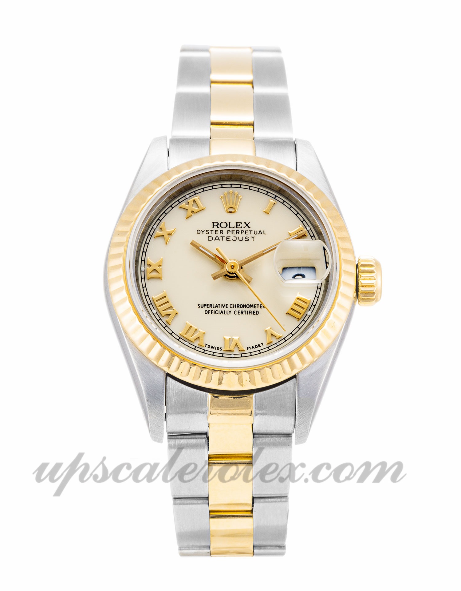 Rolex Datejust Lady 69173 da donna con cassa 26mm Movimento automatico quadrante avorio