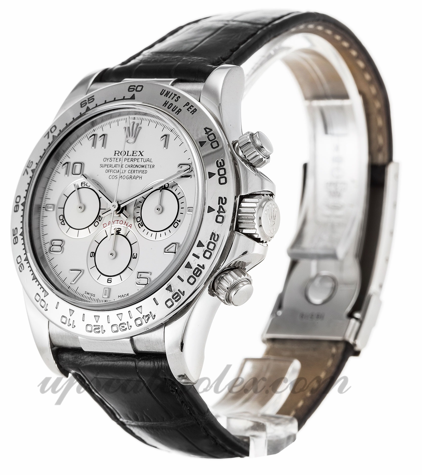 Rolex Daytona 16519 uomo cassa 40 mm Movimento automatico quadrante bianco - Image 2