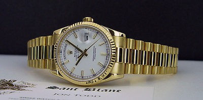 Orologio Rolex Day-Date 118238 da uomo 36 mm bianco - Image 5