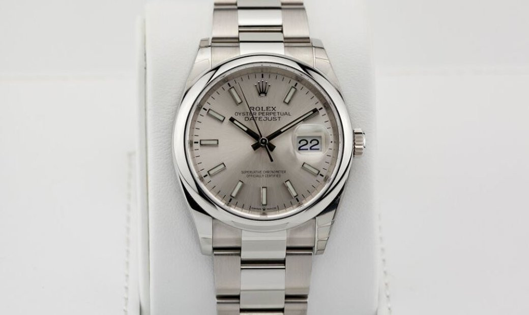 Rolex Datejust 126200 Orologio da uomo con placca bianca da 40 mm - Image 2