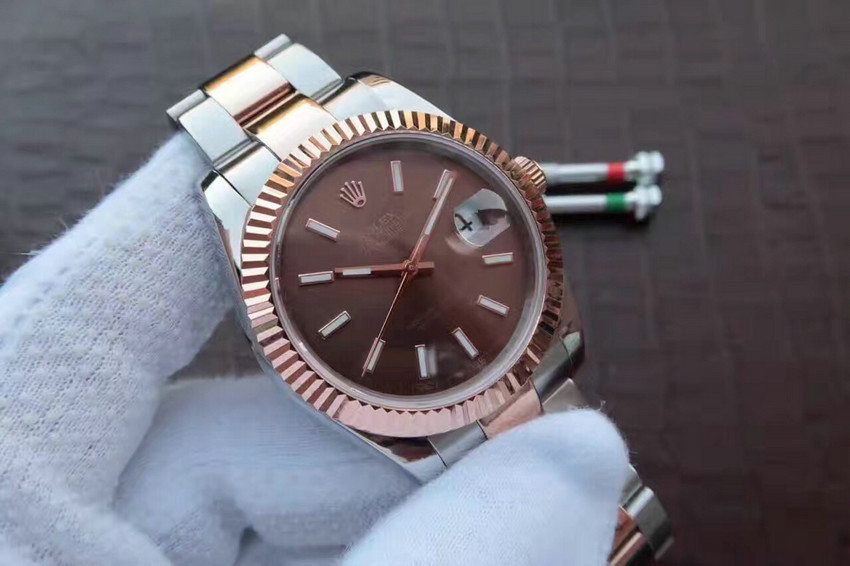 Rolex Datejust 126331 Orologio da uomo marrone 41 mm - Image 3