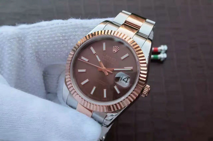 Rolex Datejust 126331 Orologio da uomo marrone 41 mm - Image 4
