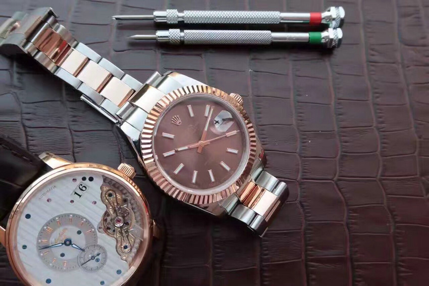 Rolex Datejust 126331 Orologio da uomo marrone 41 mm - Image 8