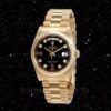 Rolex Day-Date Ladies 118238BKDRP Tonalità oro giallo Automatico