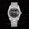 Rolex Day-Date Uomini 228349BKSP Quadrante nero Braccialetto