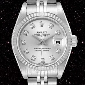 Rolex Datejust 279174 28mm Le Signore Tono Argento Quadrante Argento