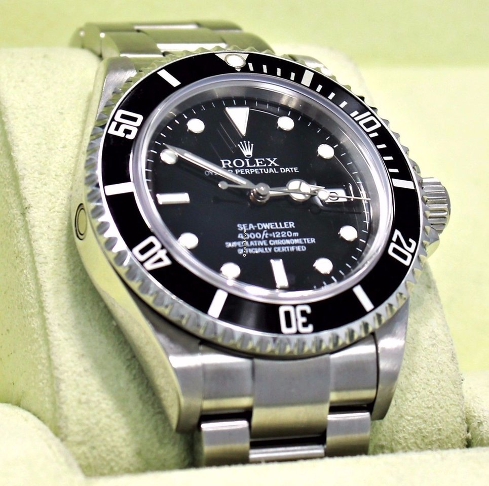 Orologio subacqueo da uomo di qualità Replica Rolex Sea-dweller 16600 Acciaio Oyster Data nuovo di zecca