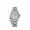 Replica orologi da donna svizzeri Rolex Datejust 31 31 mm in acciaio inossidabile e oro bianco 18 carati 178274-0072