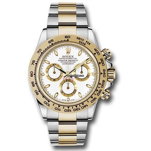 Replica Swiss Rolex Daytona acciaio e oro 116503 Wi