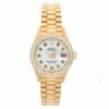 Acquista falso Rolex Ladies President Emerald & Diamond Watch 69178