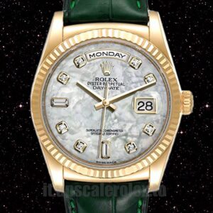 Rolex Day-Date m118138-0143 Uomini 36mm Automatico Quadrante In Madreperla