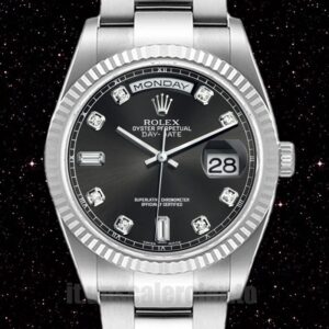 Rolex Day-Date 118239 Uomini 36mm Quadrante Nero