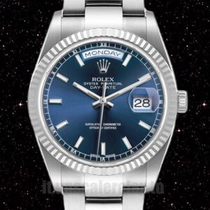 Rolex Day-Date 118239 36mm Uomini Quadrante Blu Automatico