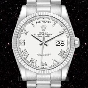 Rolex Day-Date 36mm Uomini m128239-0038 Bracciale Presidente Guadare