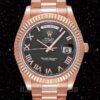 Rolex Day-Date Uomini 218235 41mm Bracciale Presidente Tonalità Oro Rosa