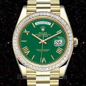 Rolex Day-Date m228398tbr-0039 Uomini 41mm Tono Oro Guadare